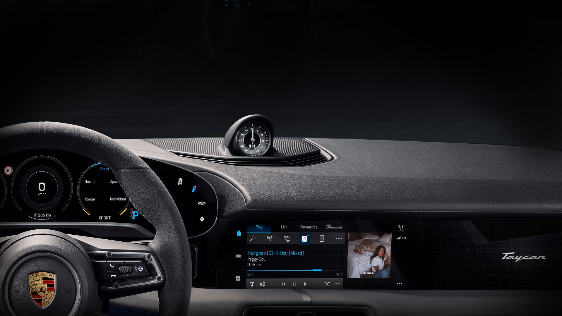 Porsche Taycan gets build-in Apple Music
