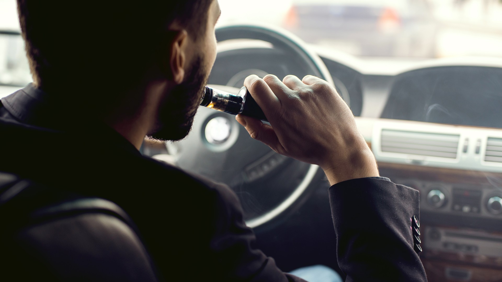 Vaping while driving