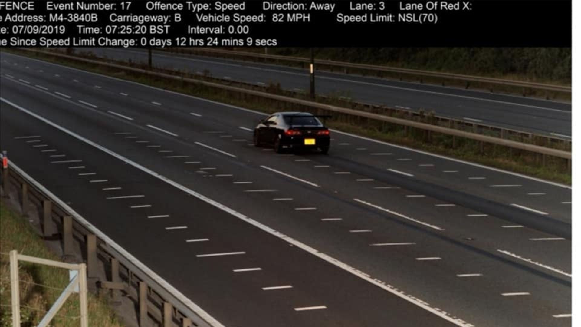 Smart motorway cameras always on