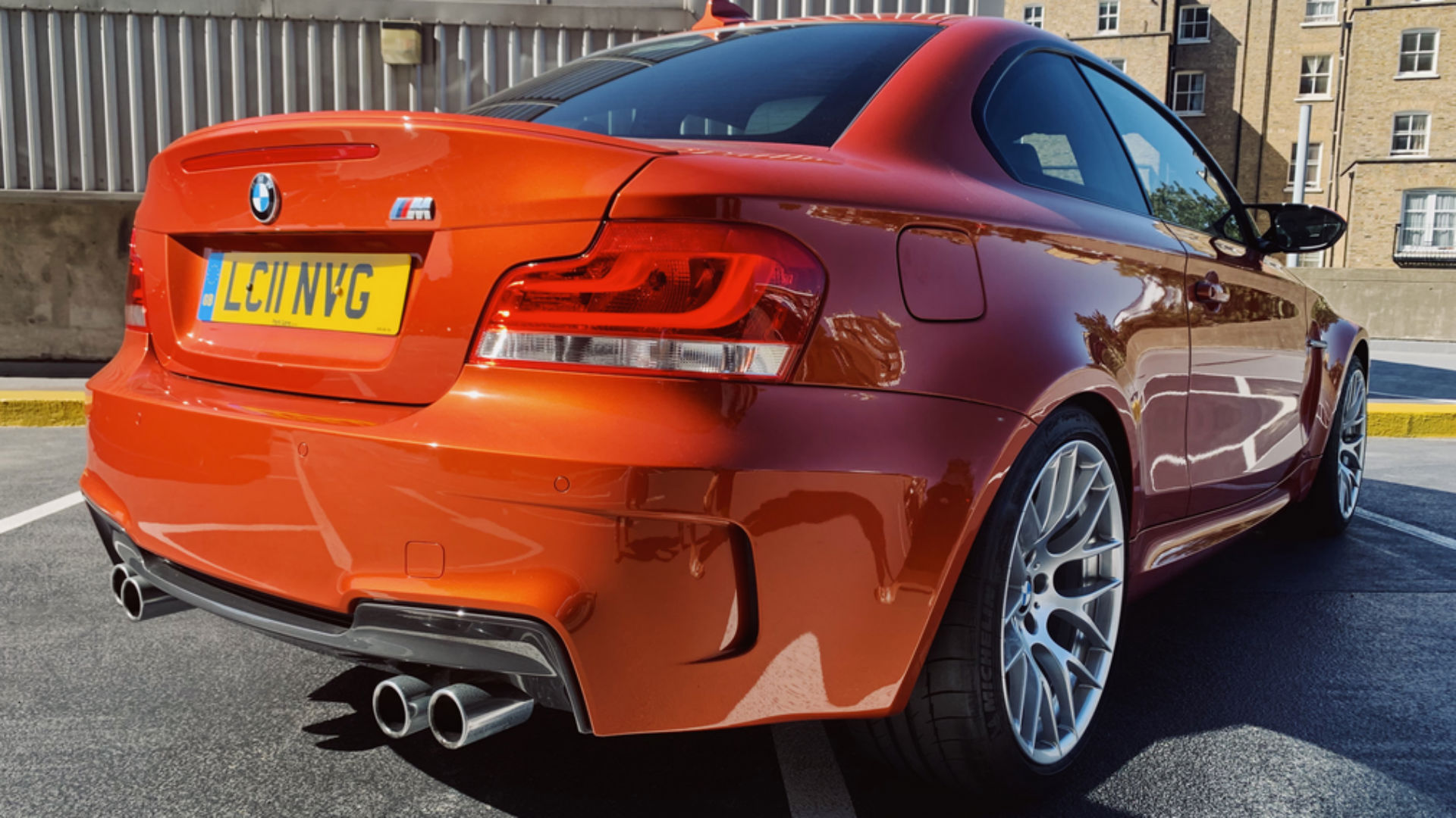 BMW 1 Series M Coupe rear
