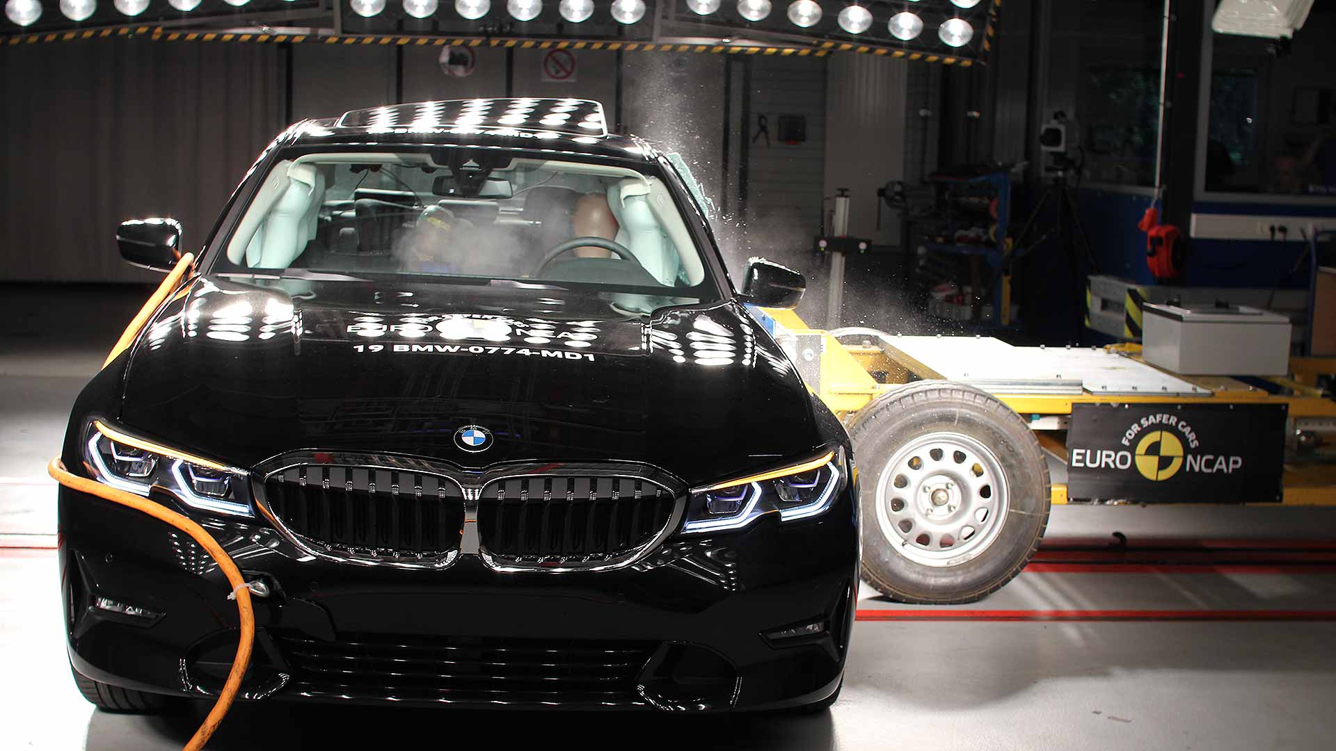 BMW 3 Series Euro NCAP crash test