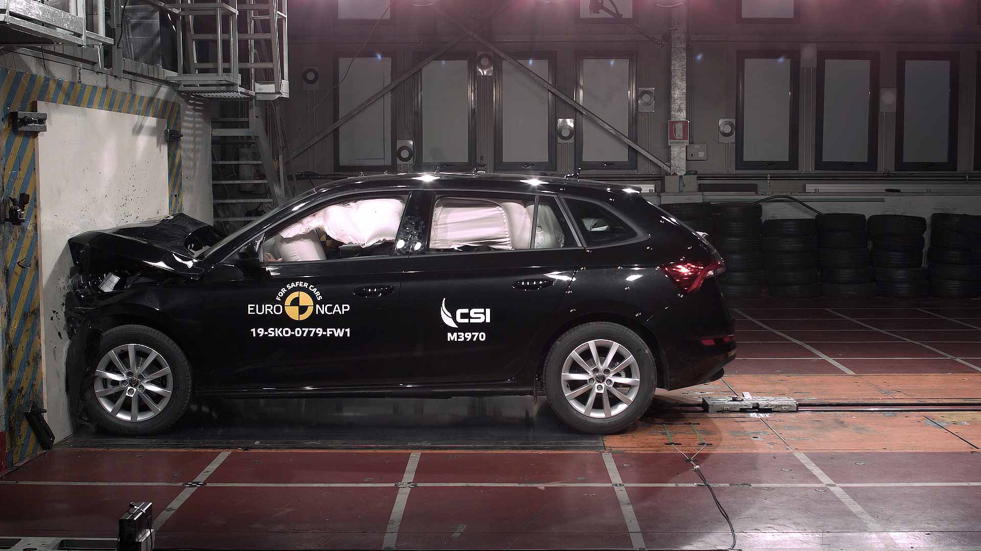 Skoda Scala Euro NCAP crash test