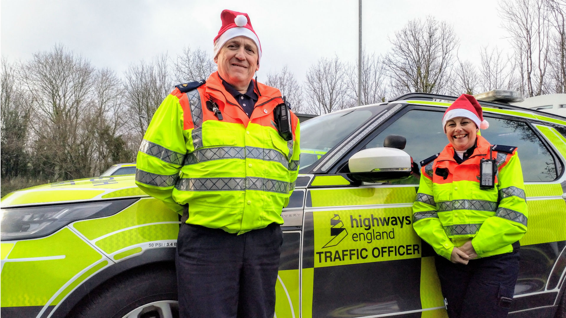 Highways England keeping roads clear Christmas Day