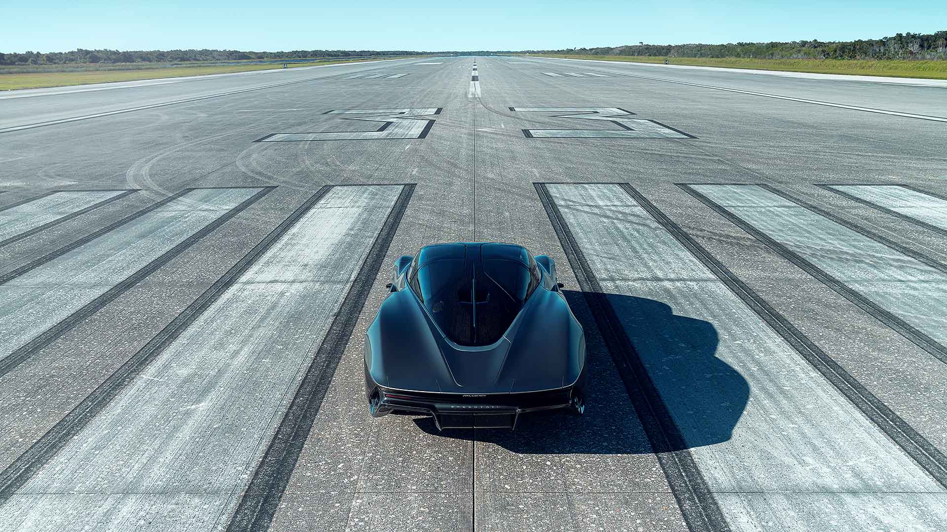 McLaren Speedtail during high-speed testing
