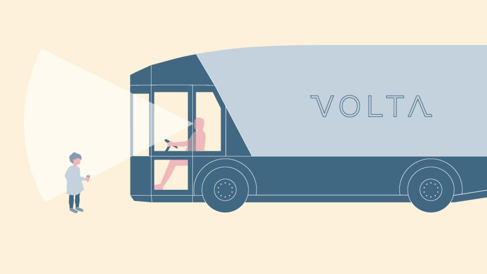 Volta electric truck developed in the UK