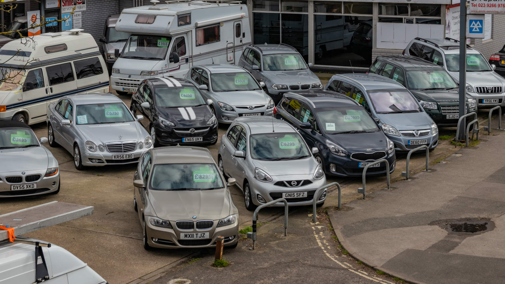 Average price of a used car in 2019