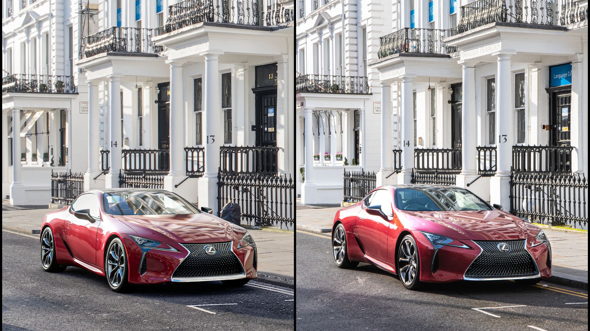 Lexus spot the difference between real and Gran Turismo