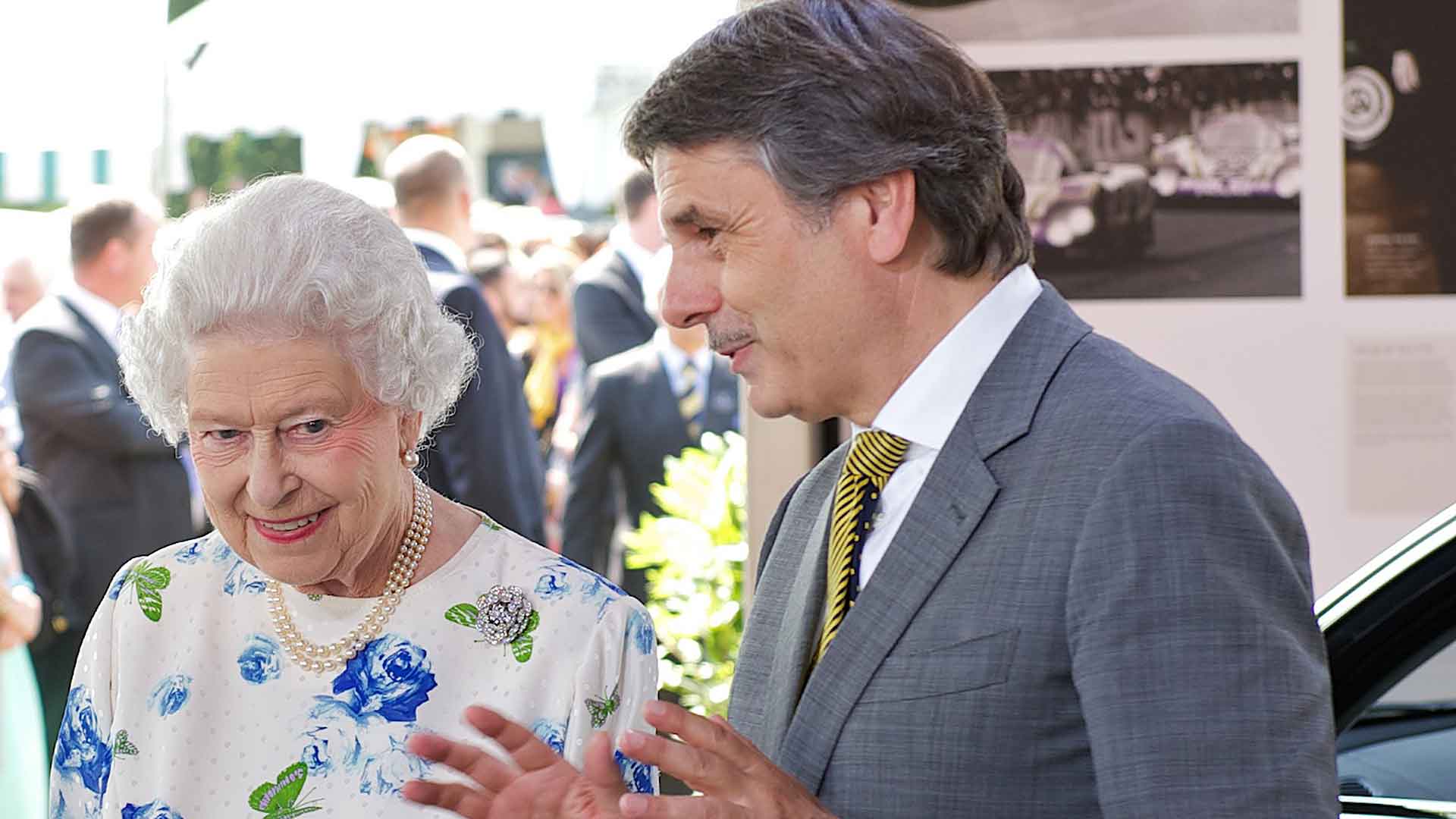 HM The Queen and Dr Ralf Speth