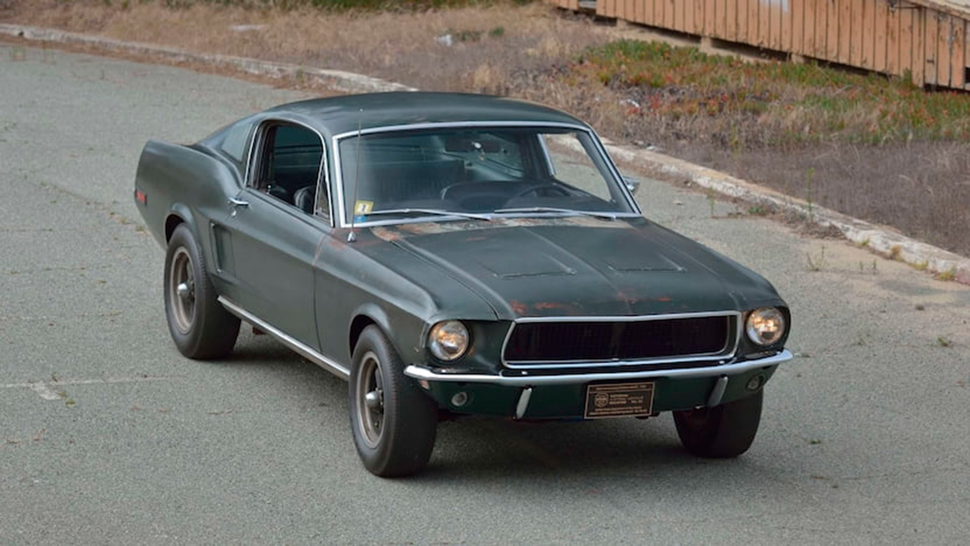 Original Bullitt Mustang sells at Mecum Auction