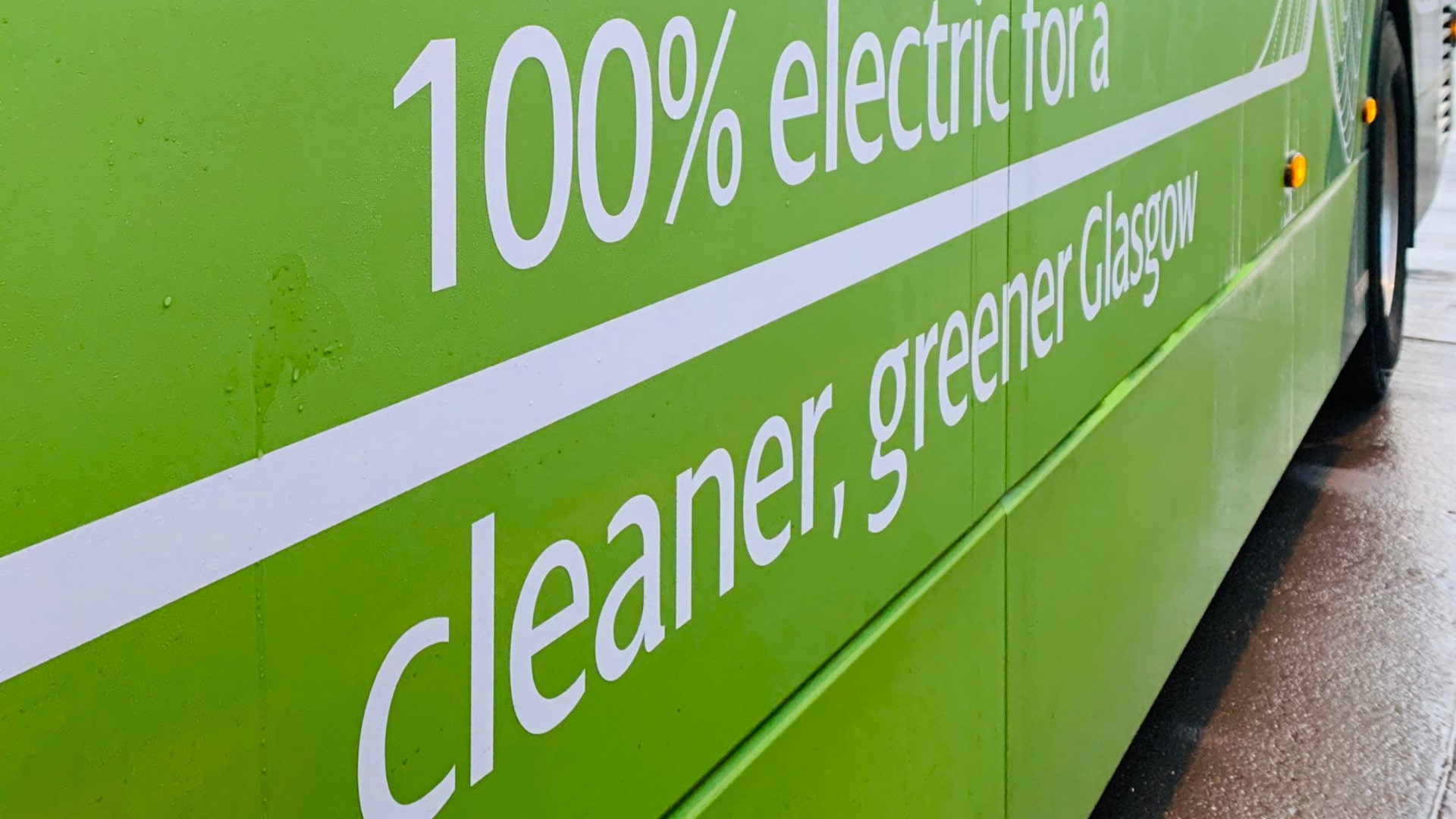 Electric buses come to Glasgow as city aims for zero' emissions