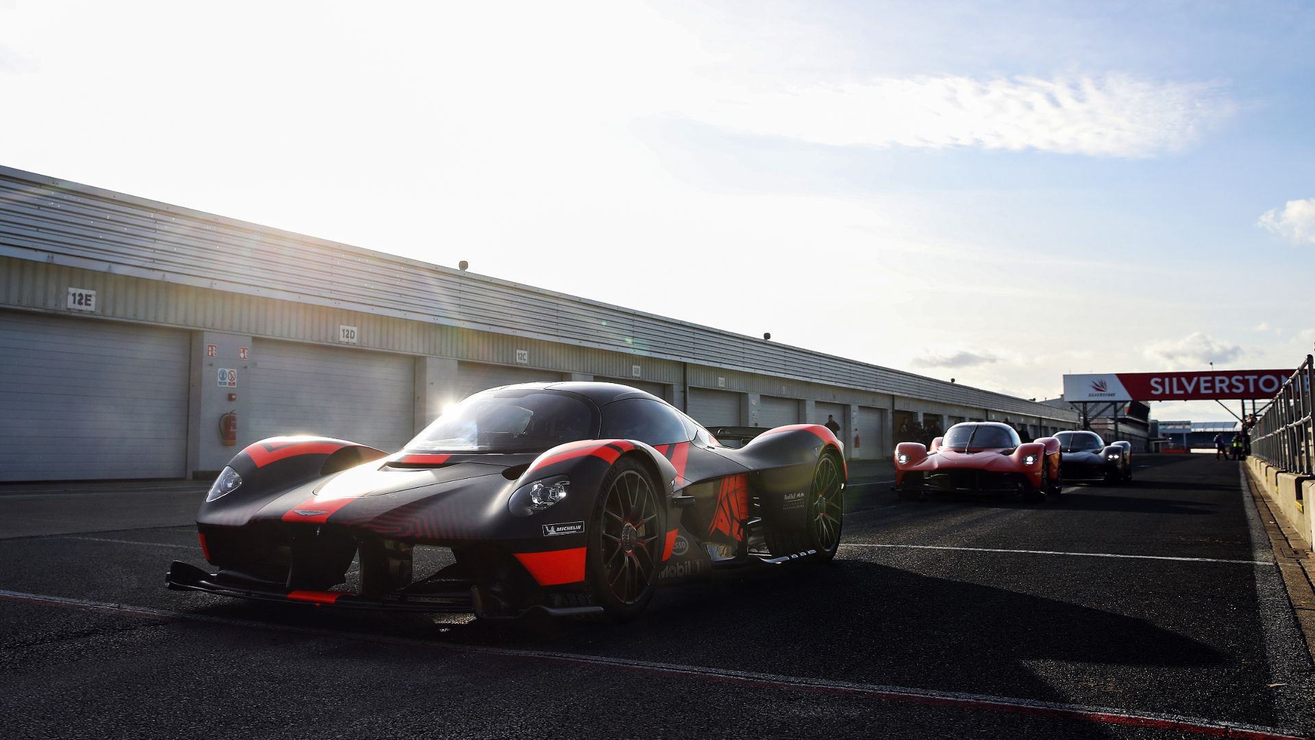 Aston Martin Valkyrie prototypes tested by F1 drivers at Silverstone