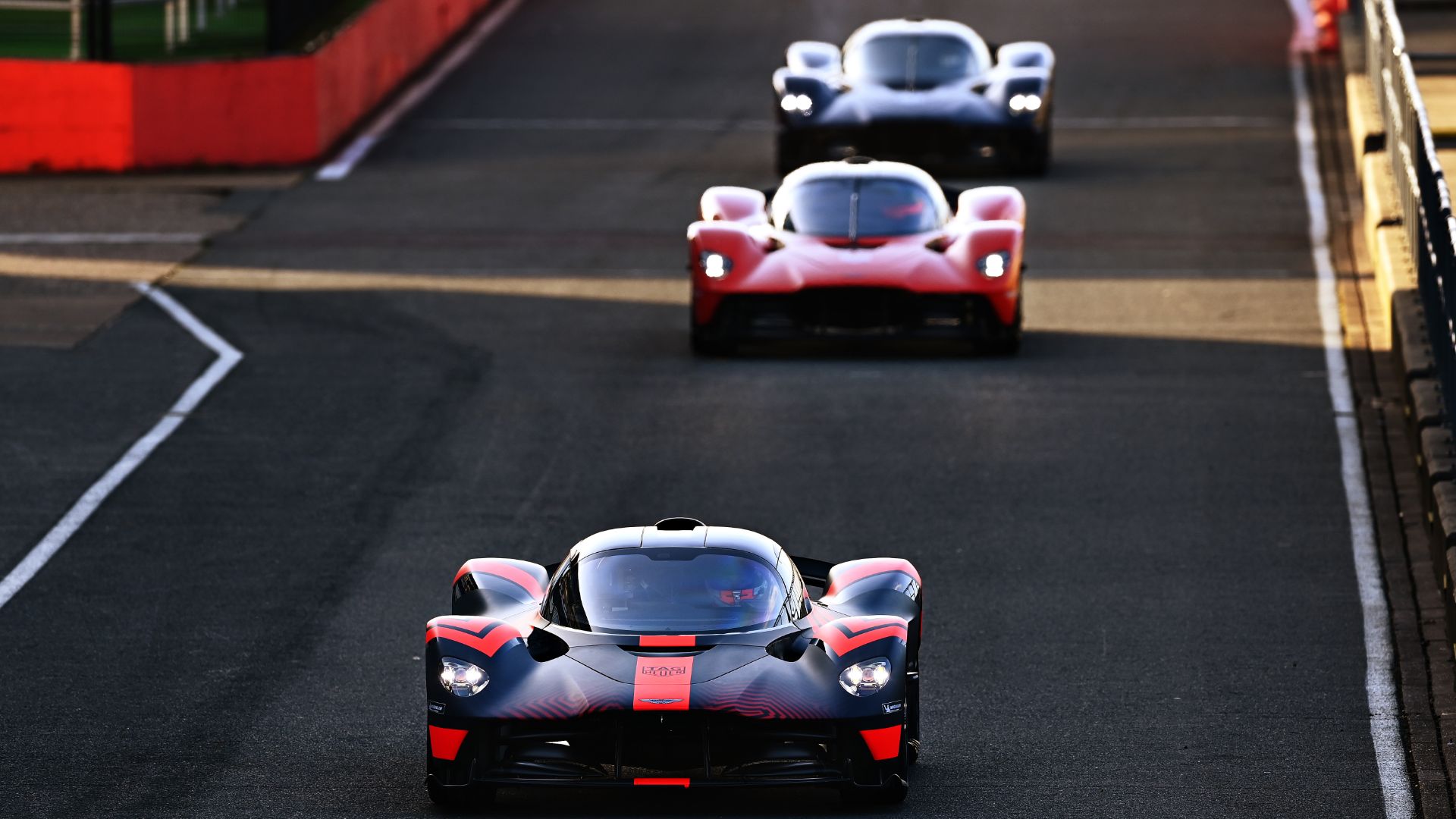 Aston Martin Valkyrie prototypes tested by F1 drivers at Silverstone