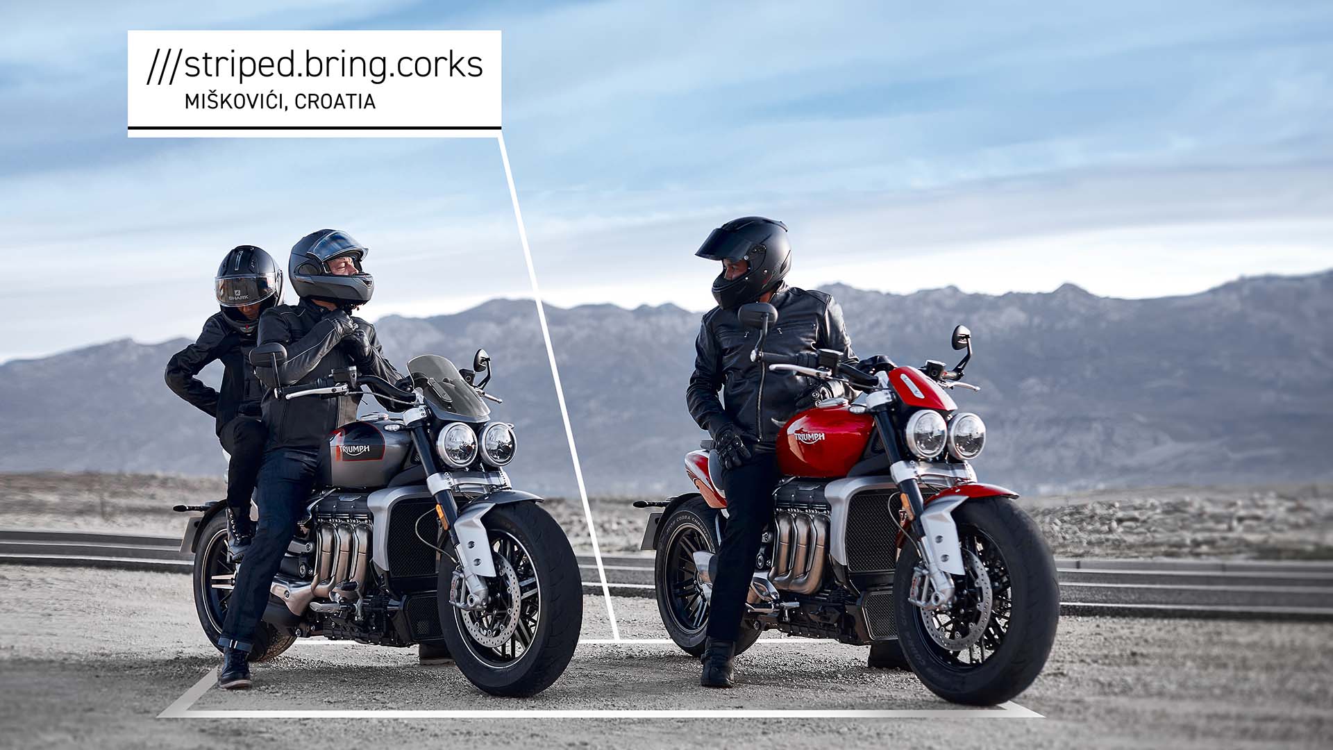 Triumph Motorcycles and What3Words