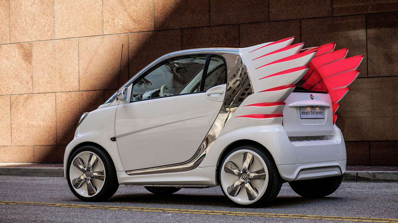 Jeremy Scott and the Smart Fortwo Forjeremy 