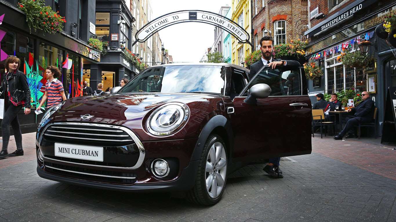 Mini Clubman and The Gentleman Blogger