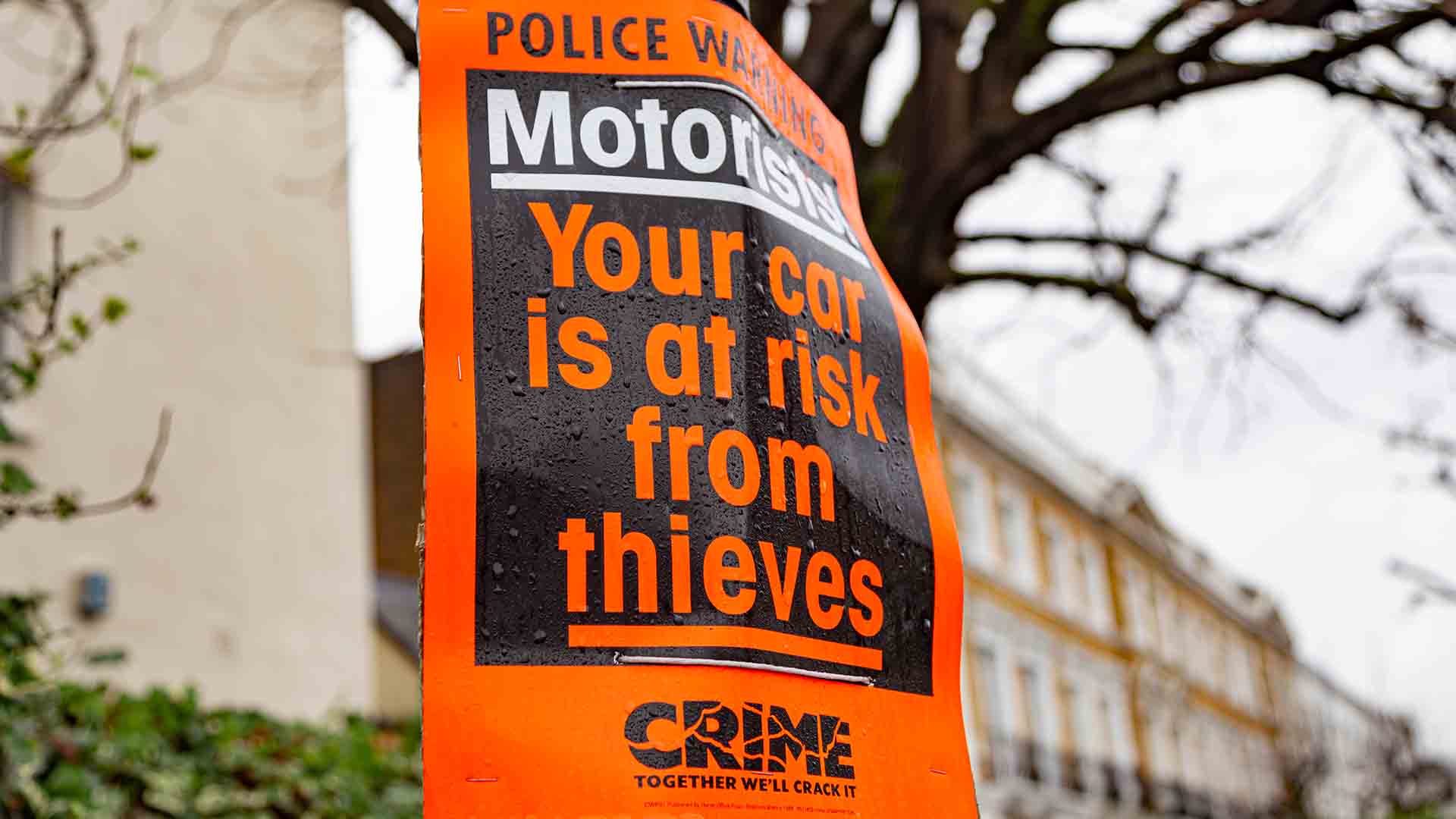 Car thefts up in the UK