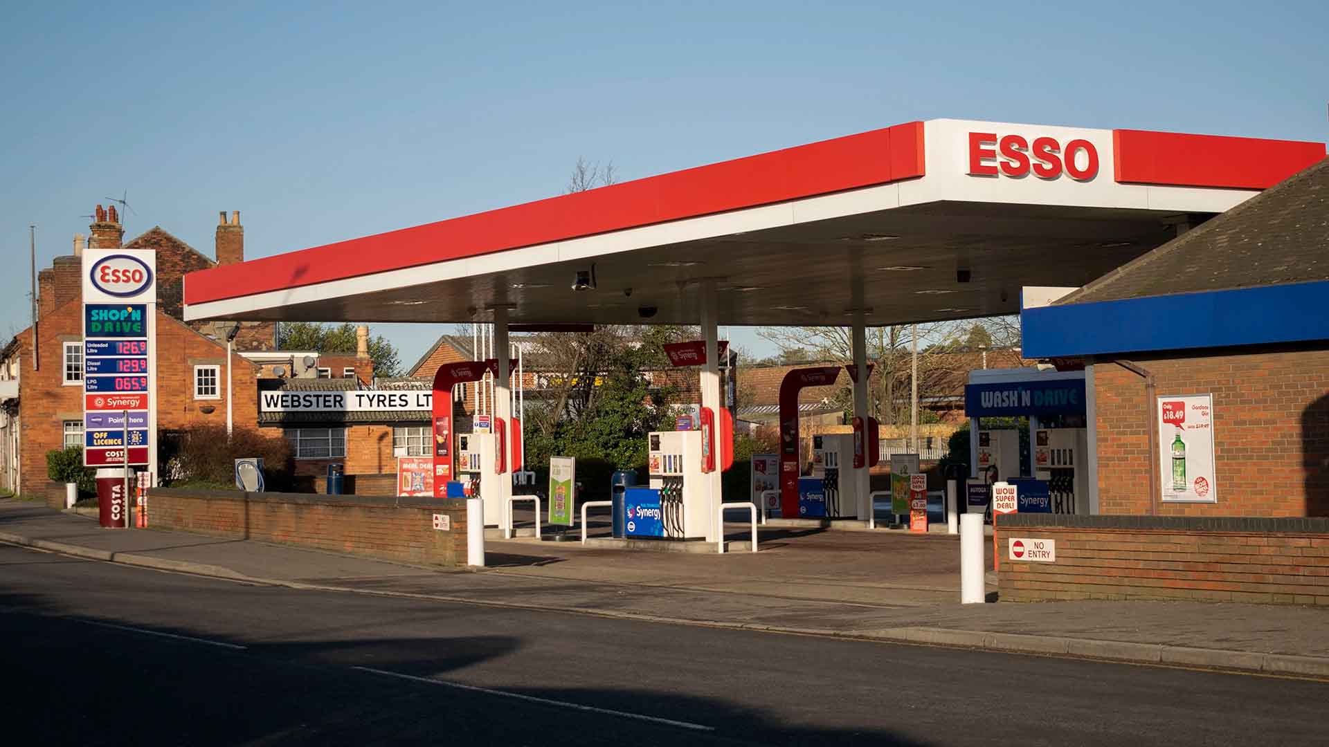 Esso petrol station