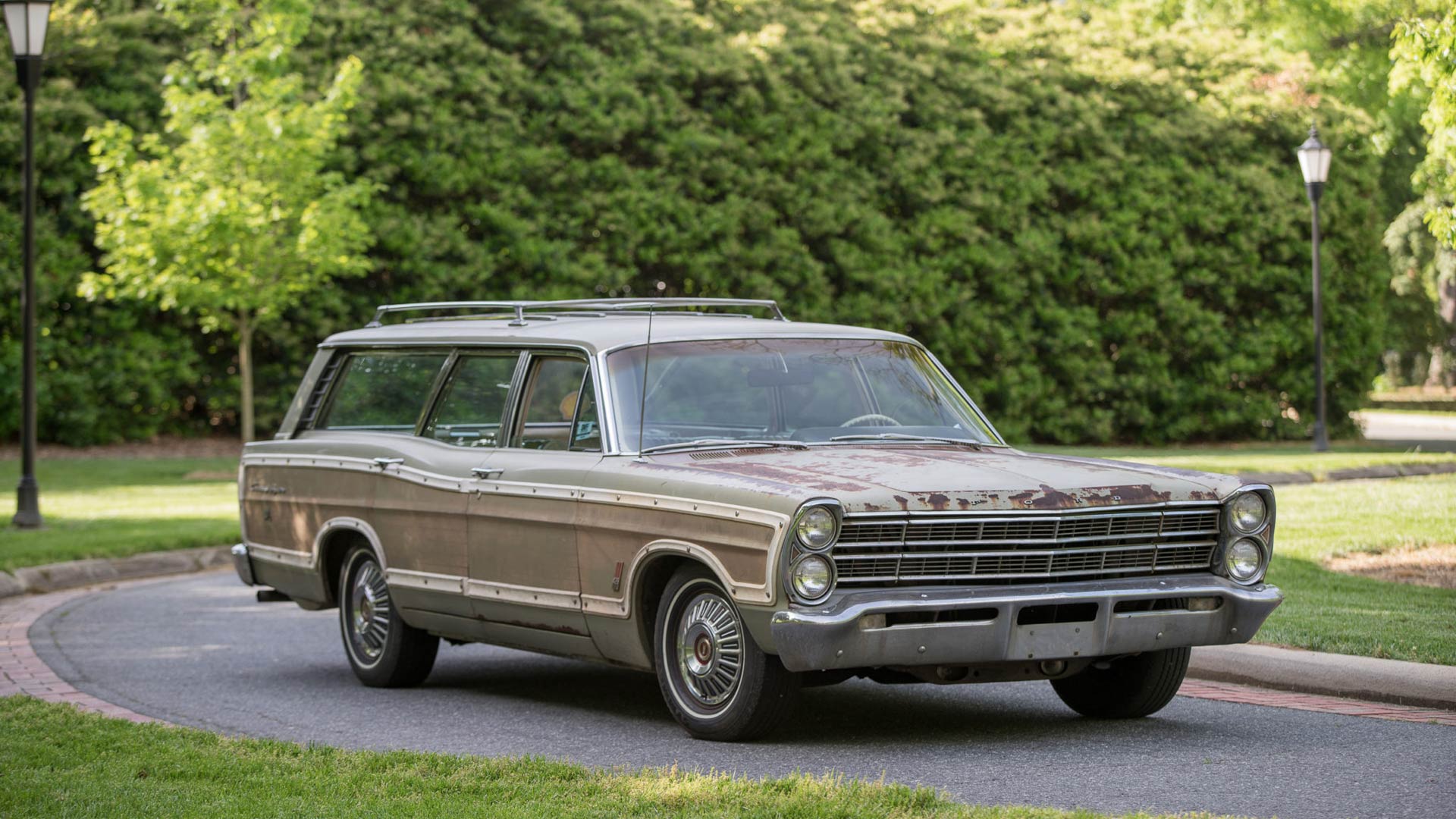 This Rusty Ford Woody Wagon Has A Big Surprise Under The Hood Motoring Research
