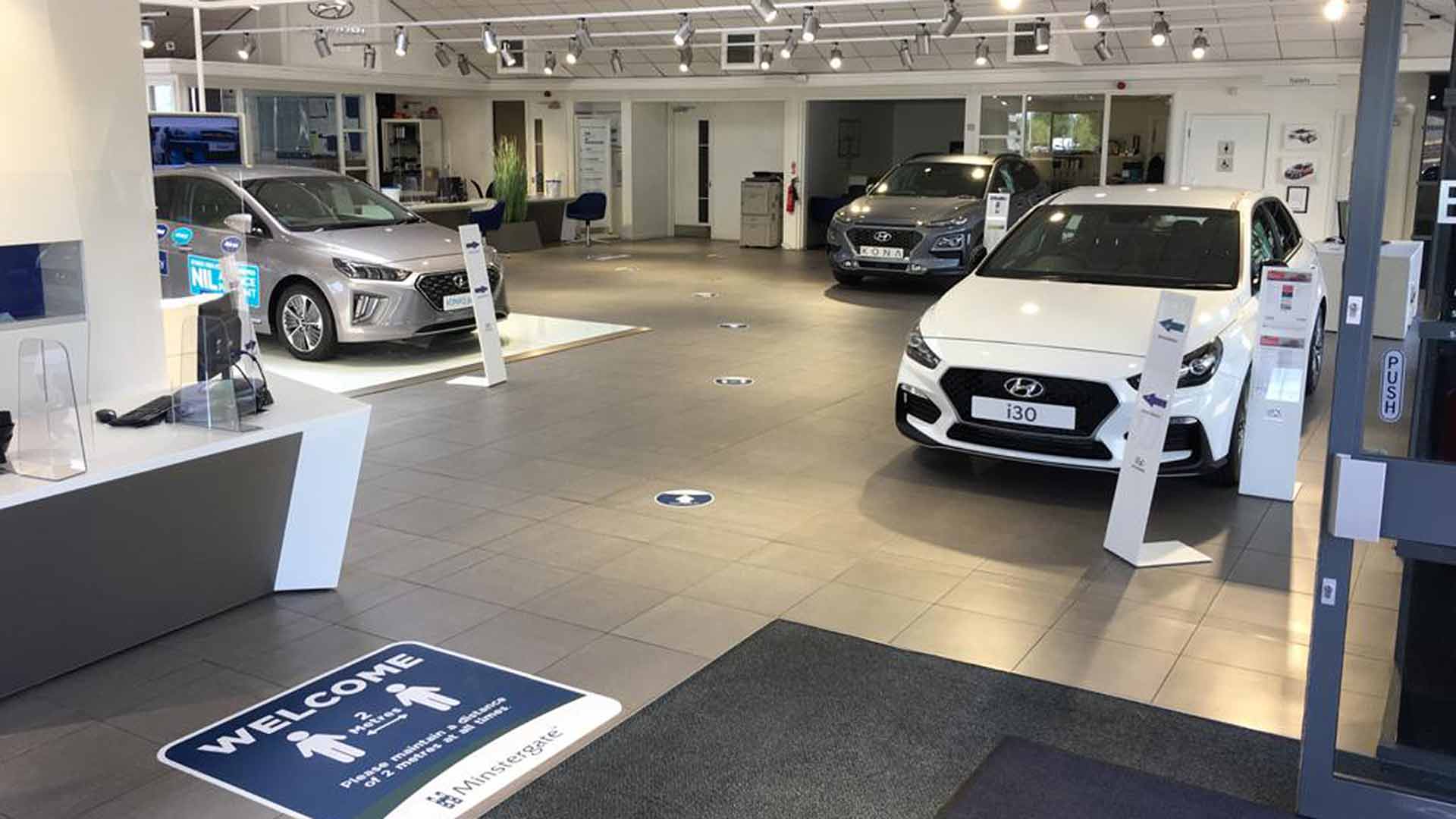 Hyundai Minstergate York new car showroom