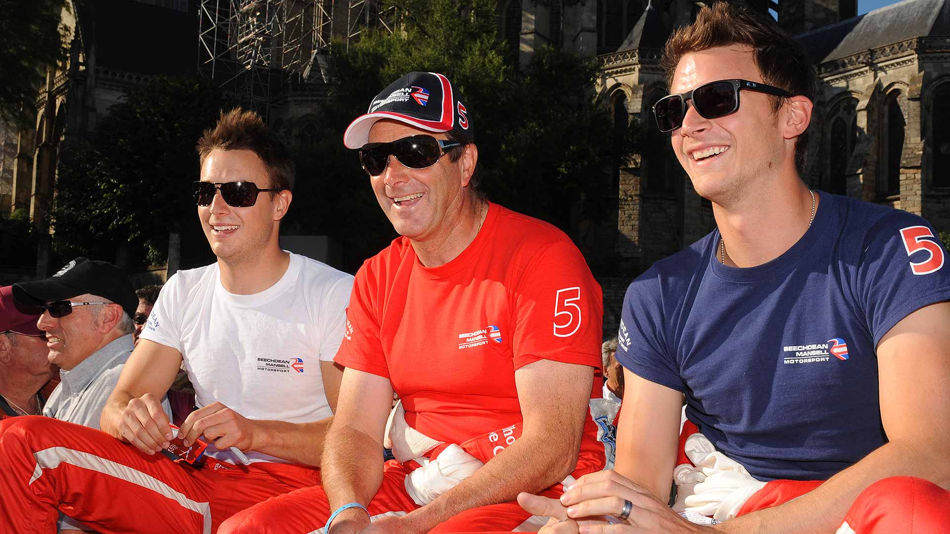 Nigel Mansell and sons