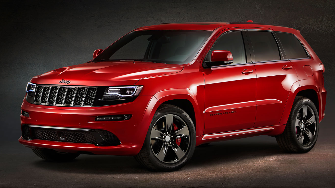 Jeep Grand Cherokee SRT Red Vapour