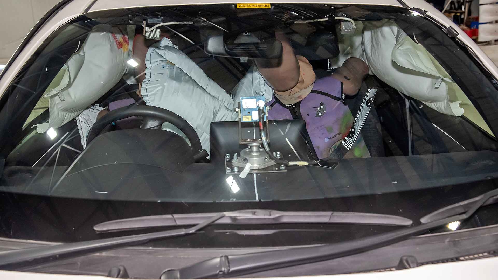 2020 Toyota Yaris Euro NCAP safety crash test