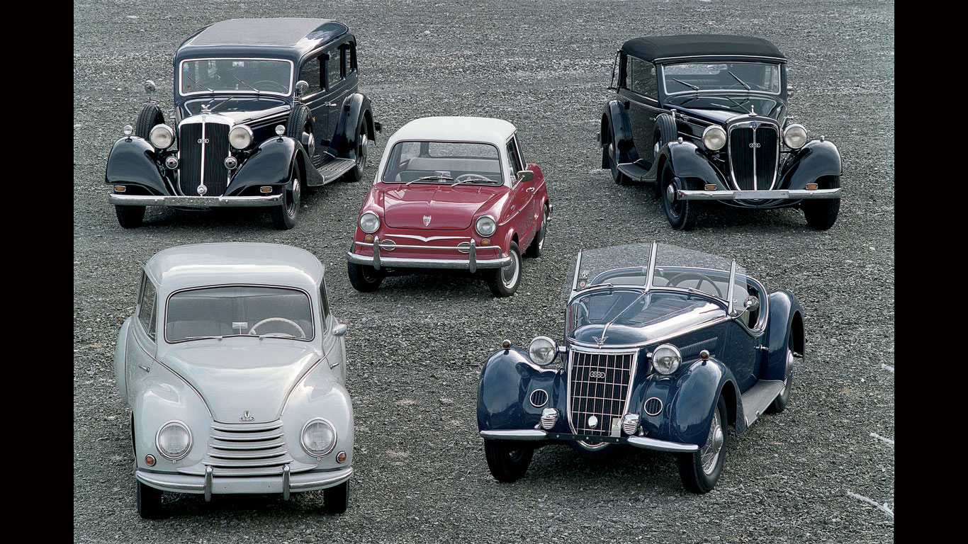 Volkswagen buys Audi in 1965