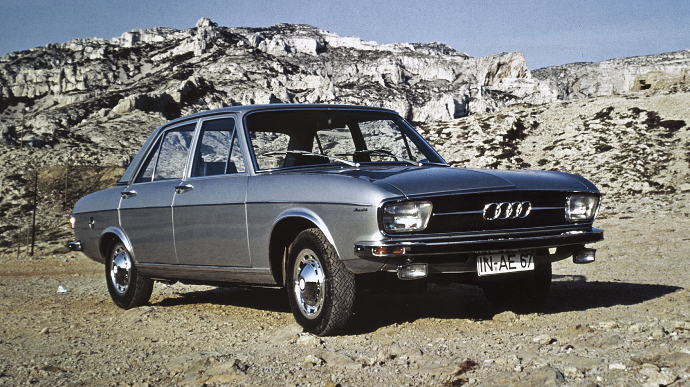 The Audi 100 of 1968