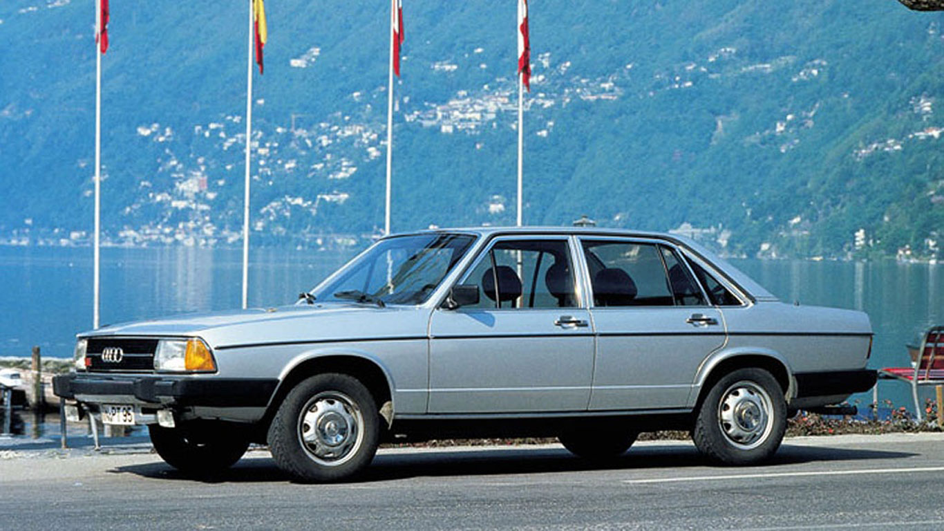 The Audi 100 of 1976