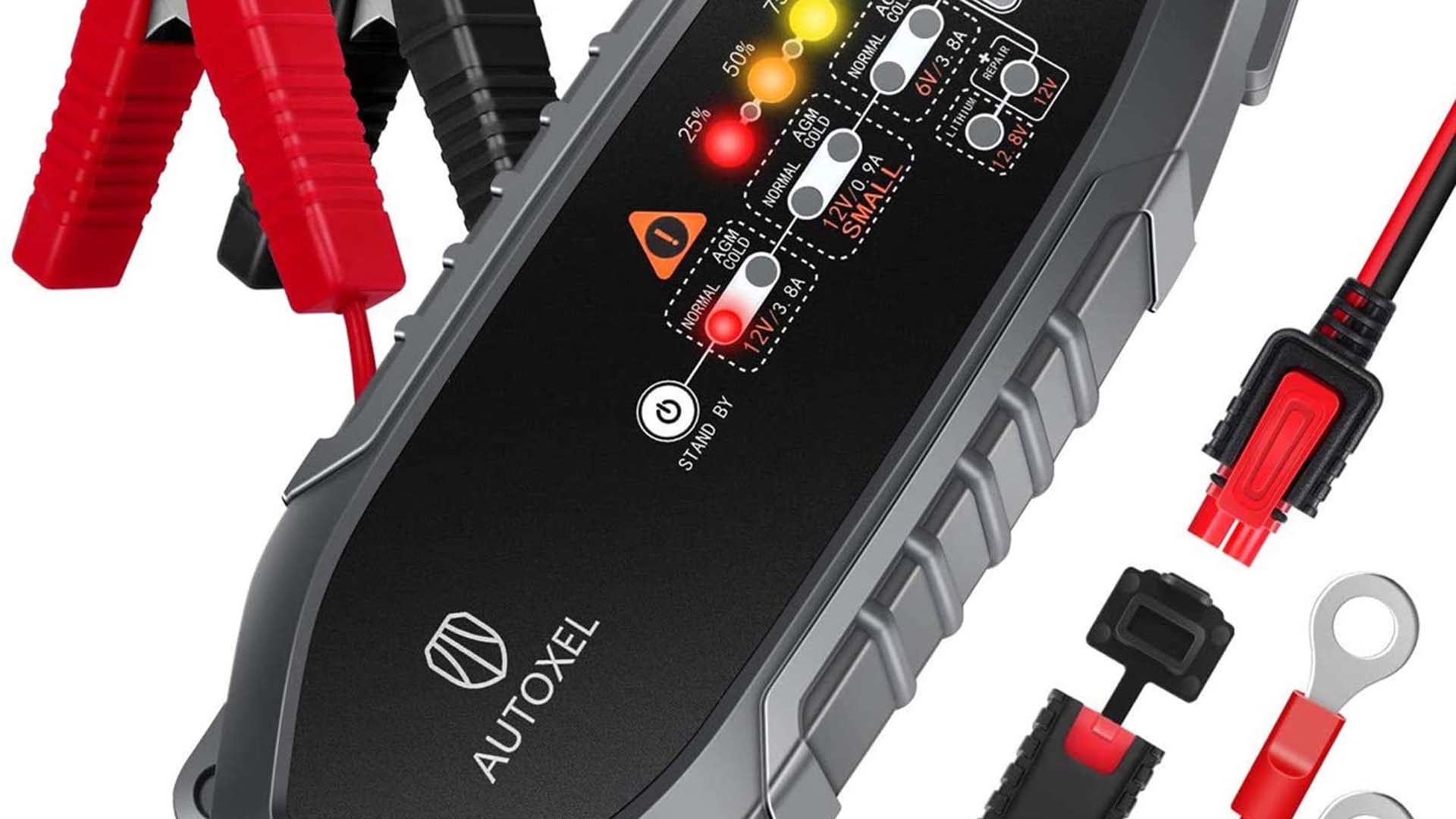 Autoexel car battery charger