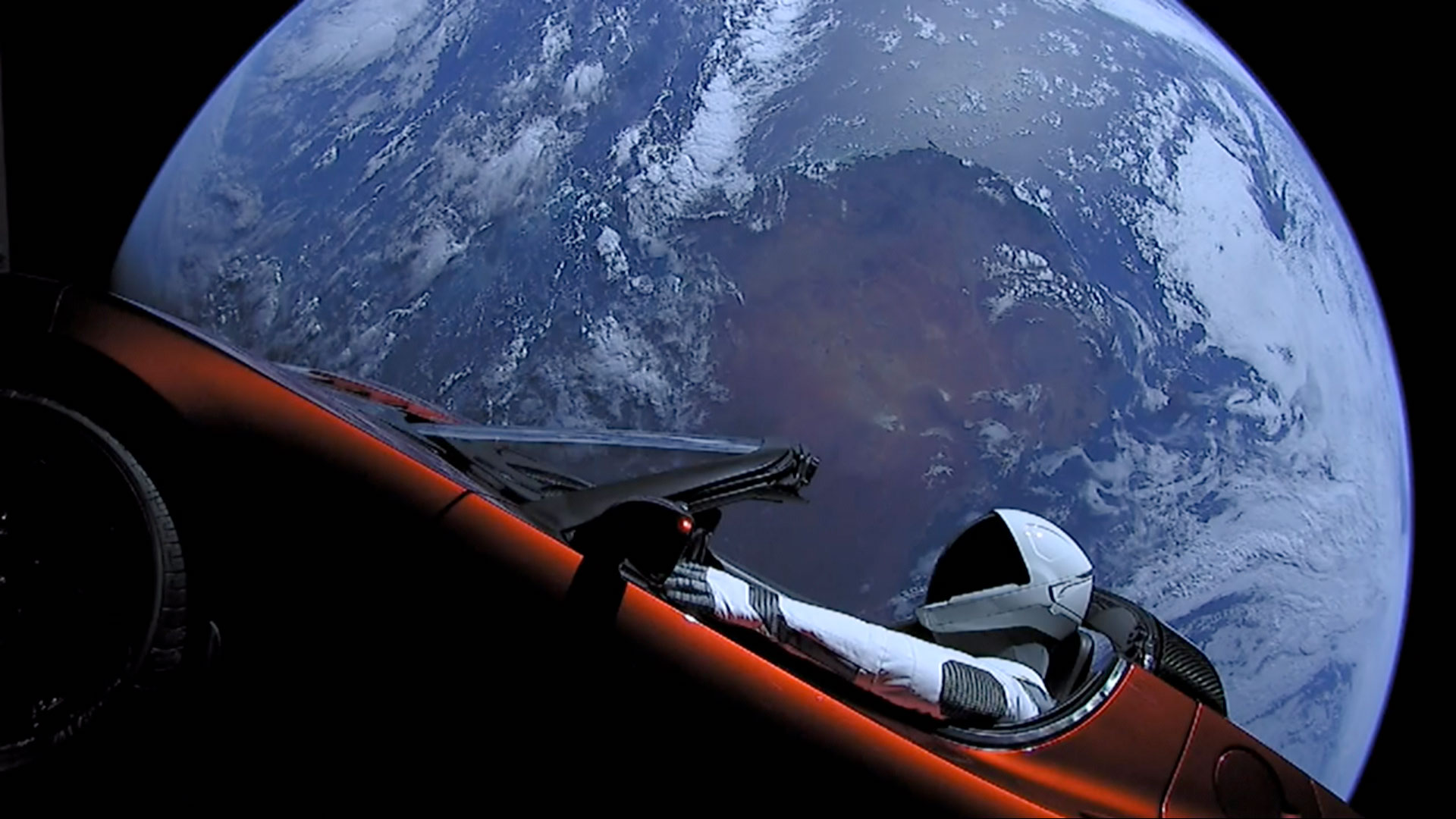 Fastest car in space