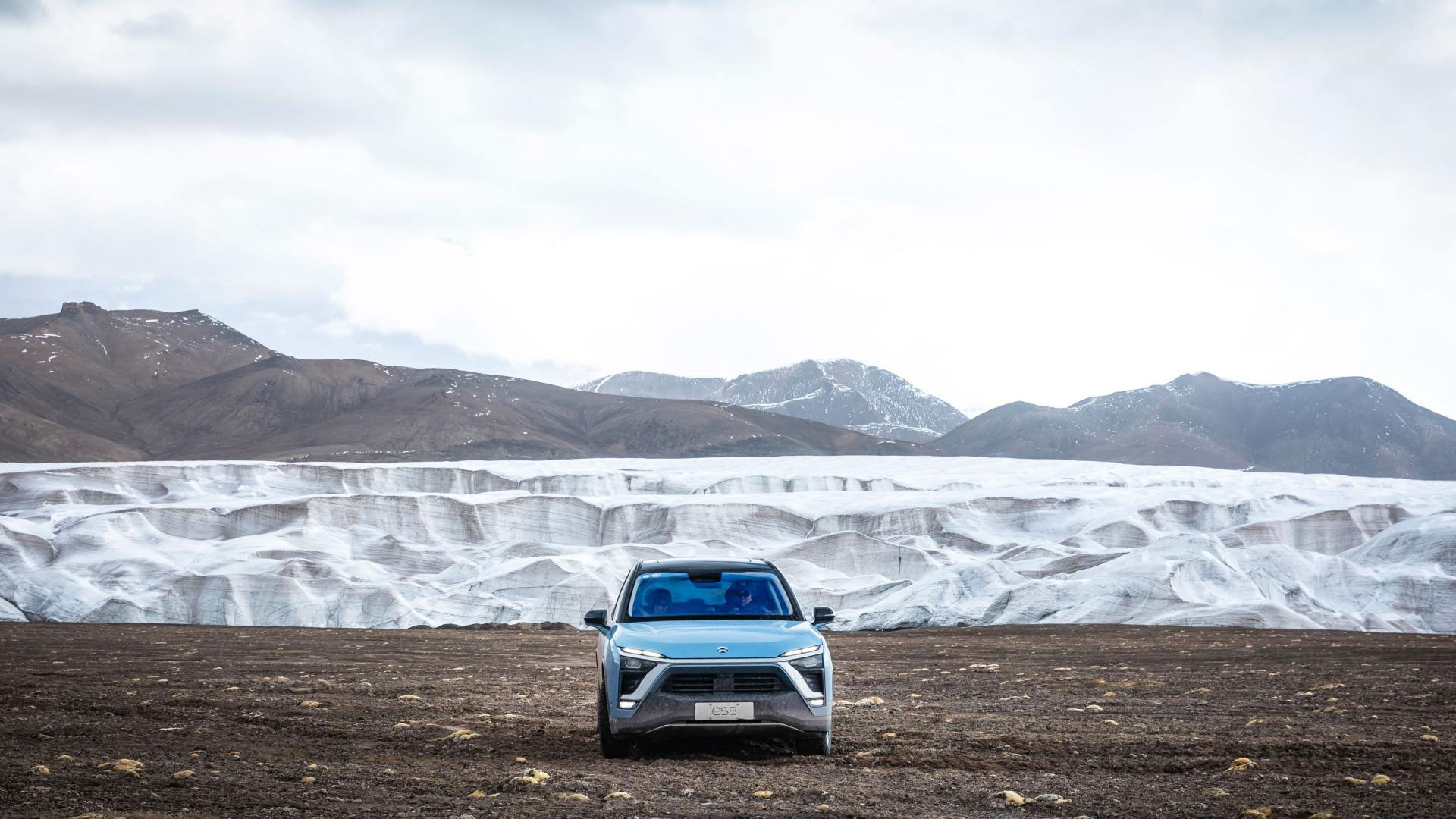 Highest altitude achieved in an electric car