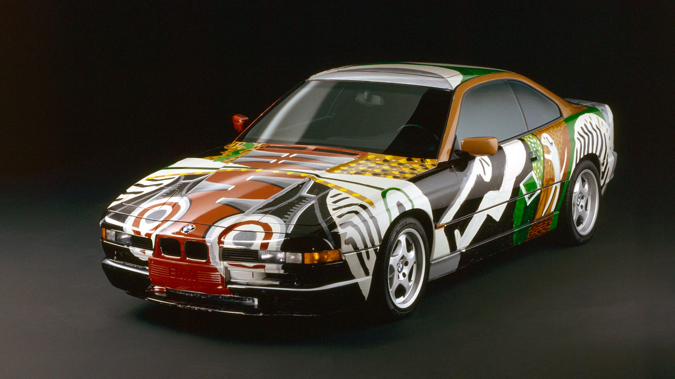 David Hockney Art Car