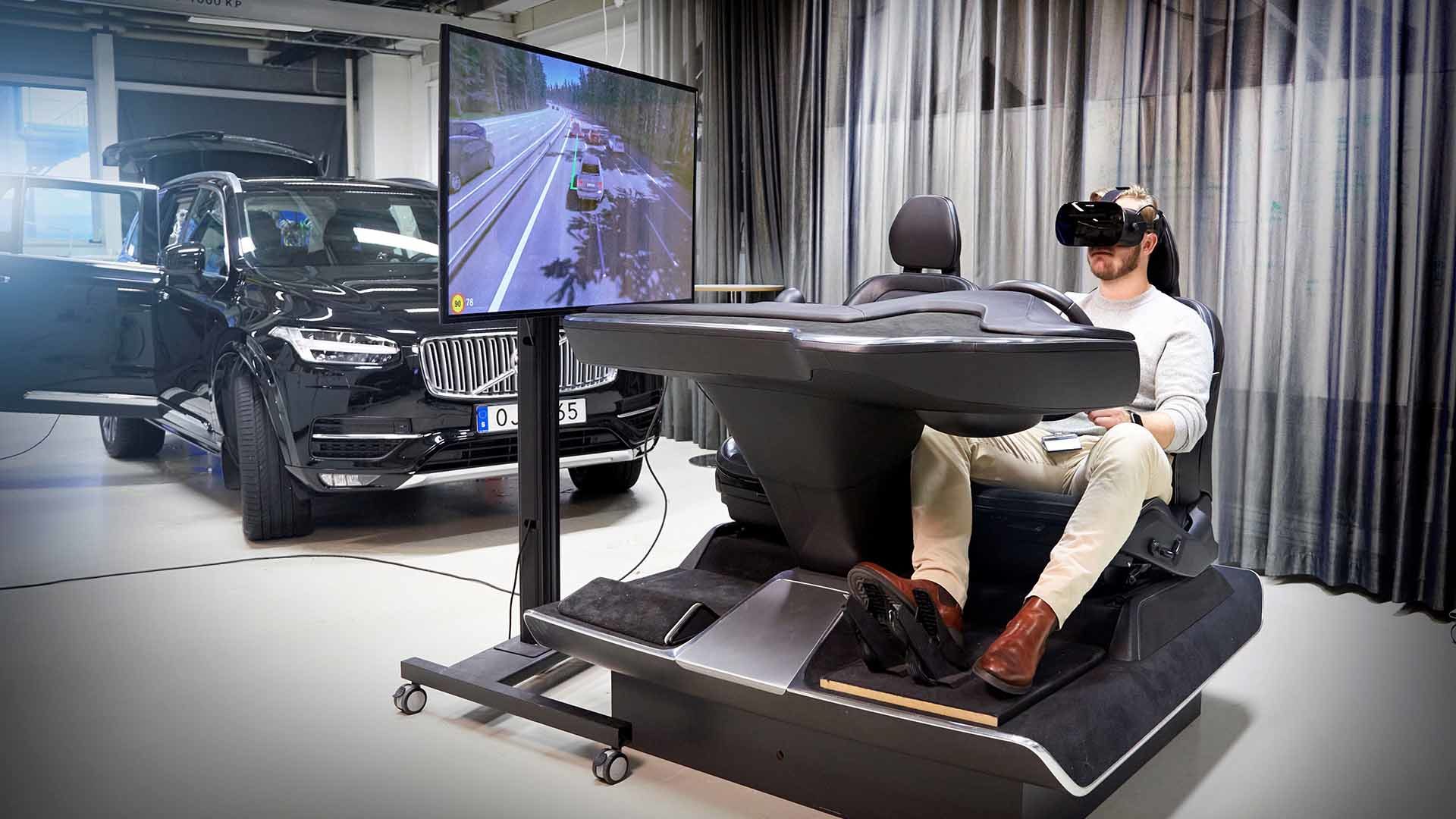 Volvo ultimate driving simulator