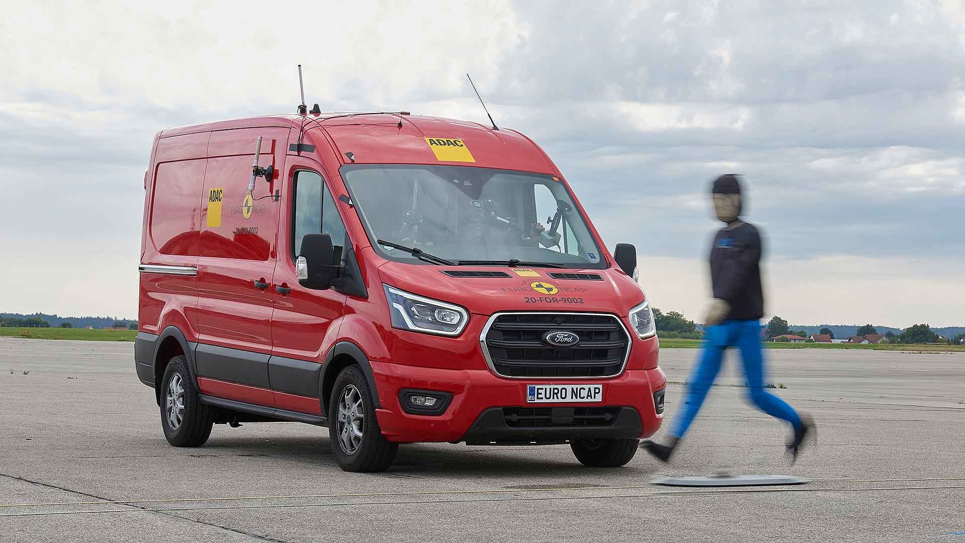 Euro NCAP commercial van safety ratings