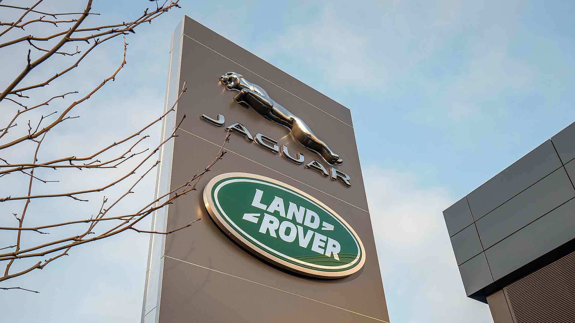 Jaguar Land Rover dealer logo