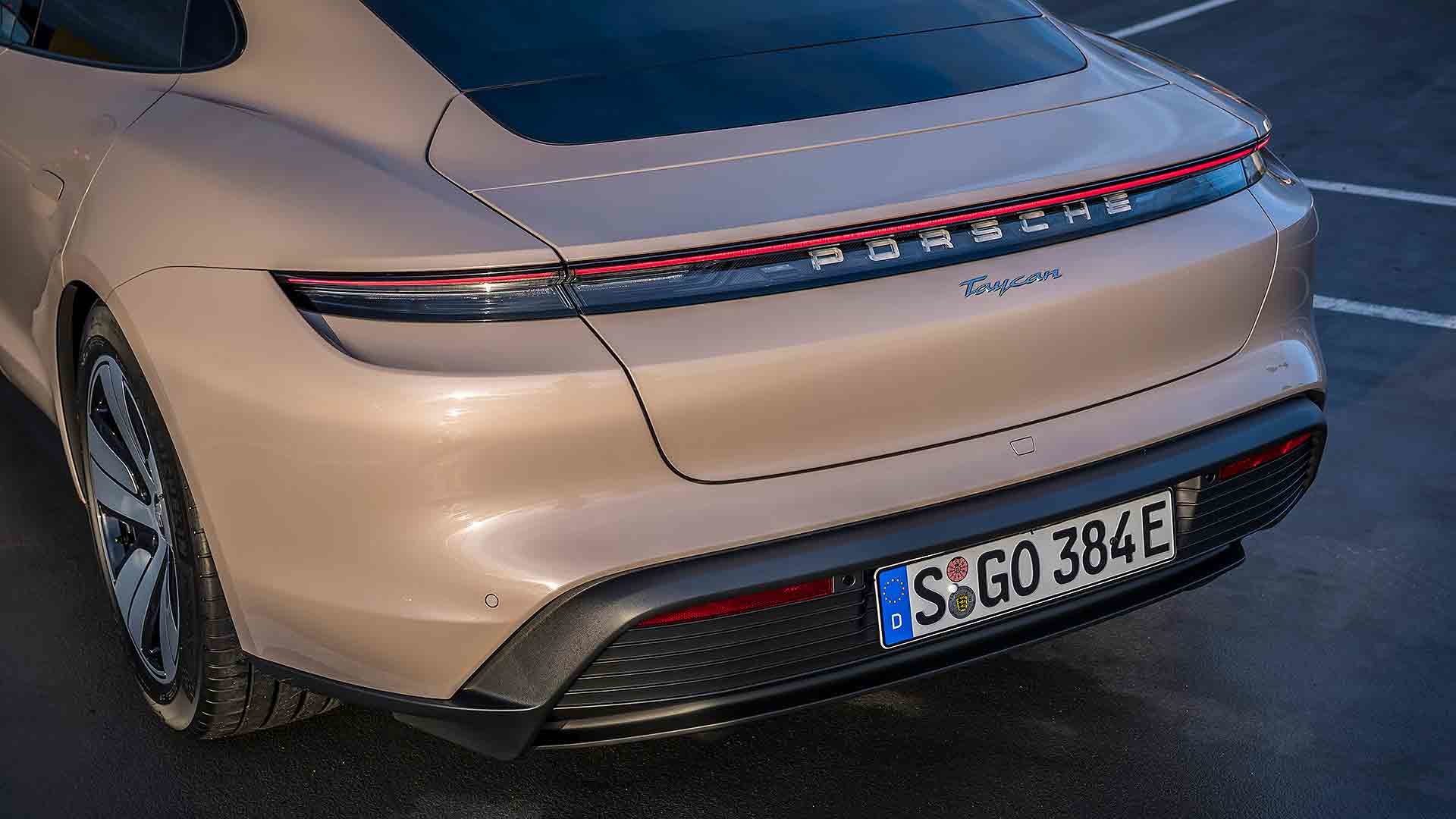 New Porsche Taycan RWD 2021