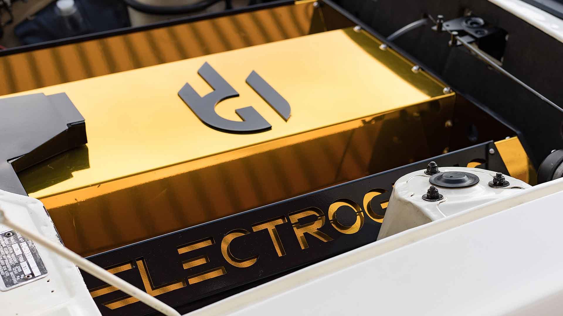 Electric Triumph Stag battery box