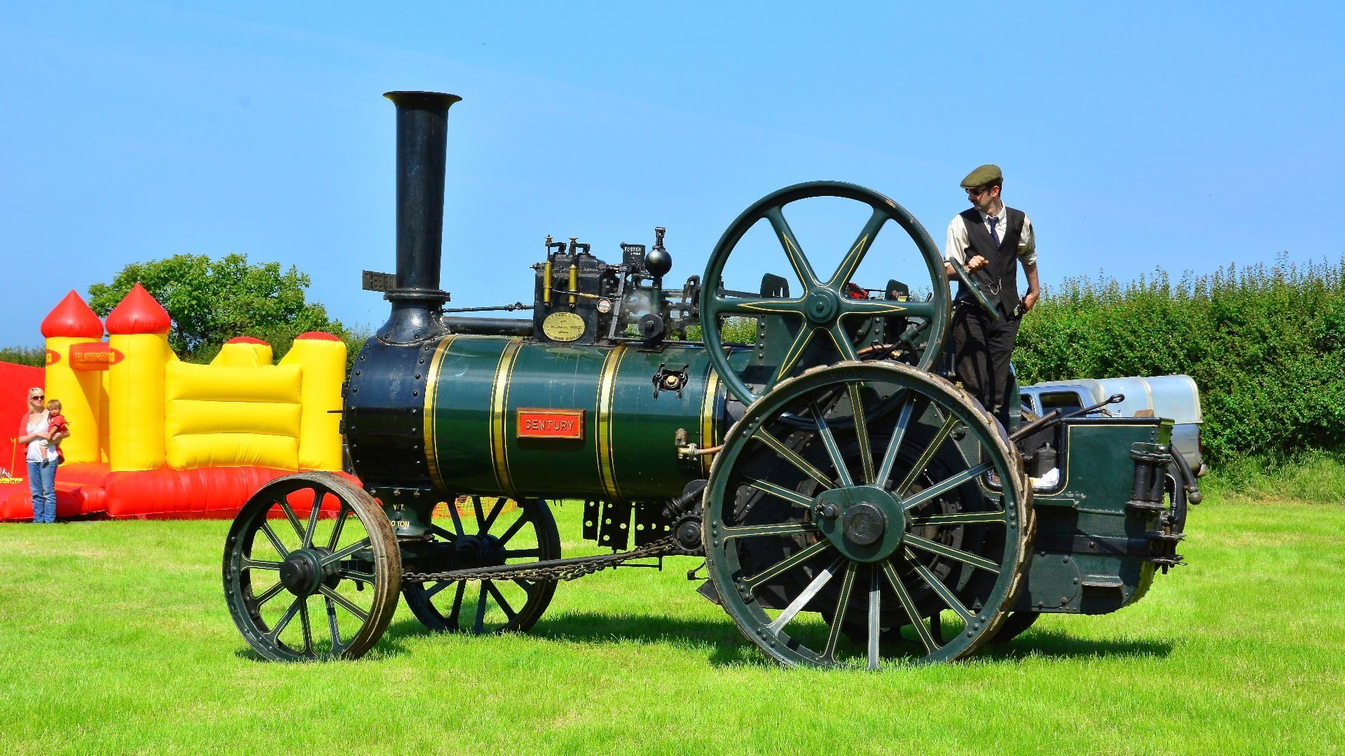 Historic steam vehicle