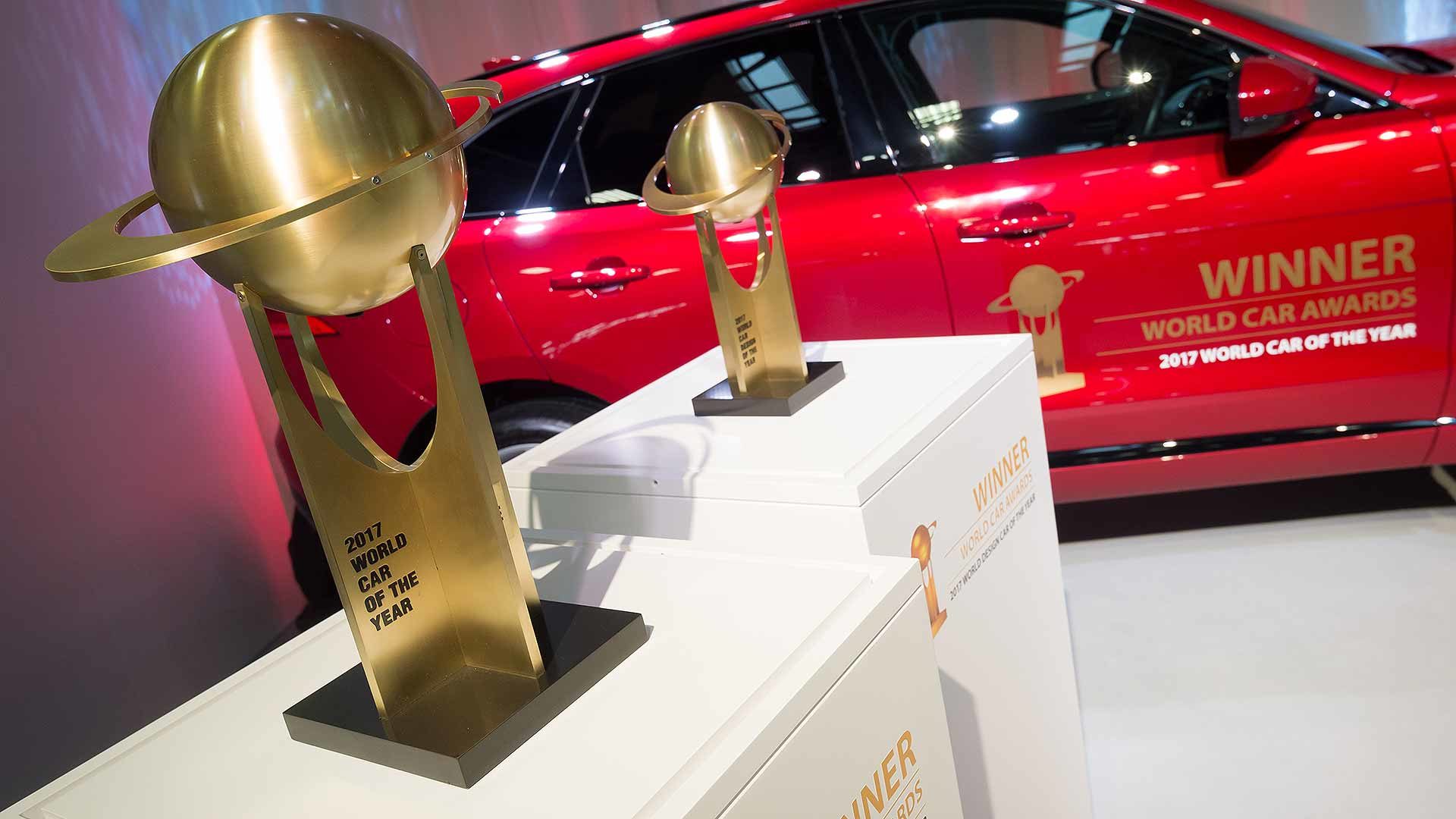 World Car of the Year trophy