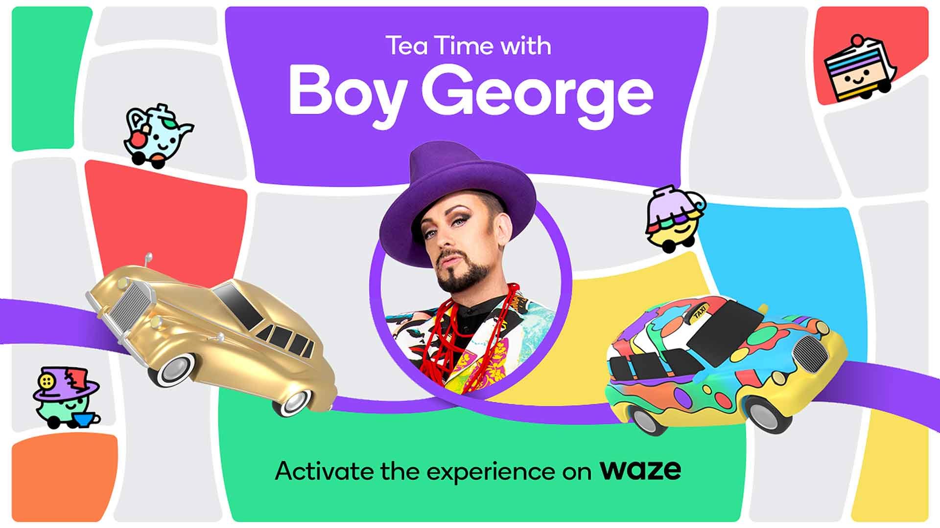 Boy George and Waze
