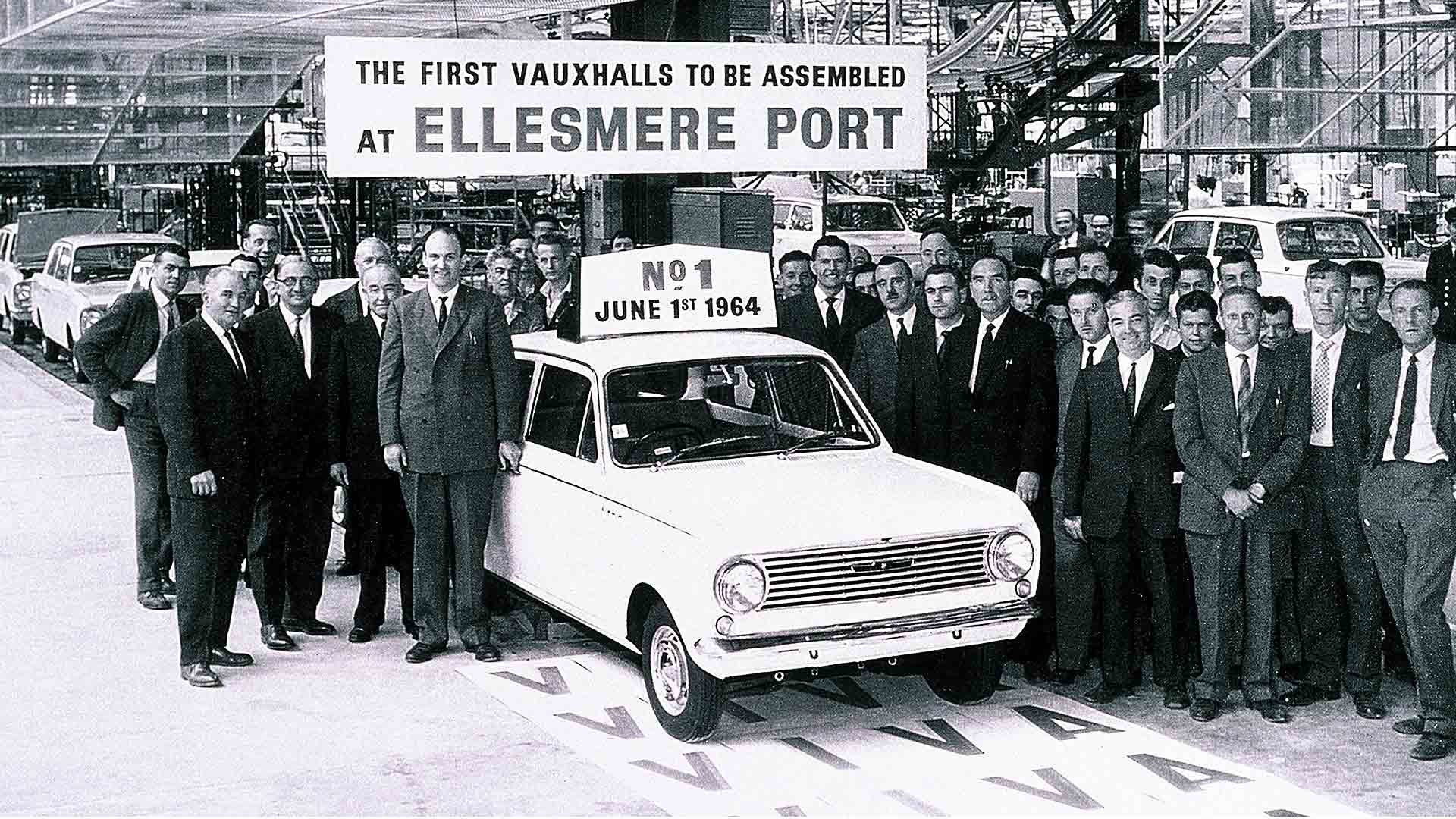 Vauxhall Ellesmere Port first car 1964