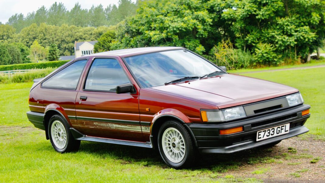 The £46,250 Toyota Corolla cultclassic AE86 smashes auction record