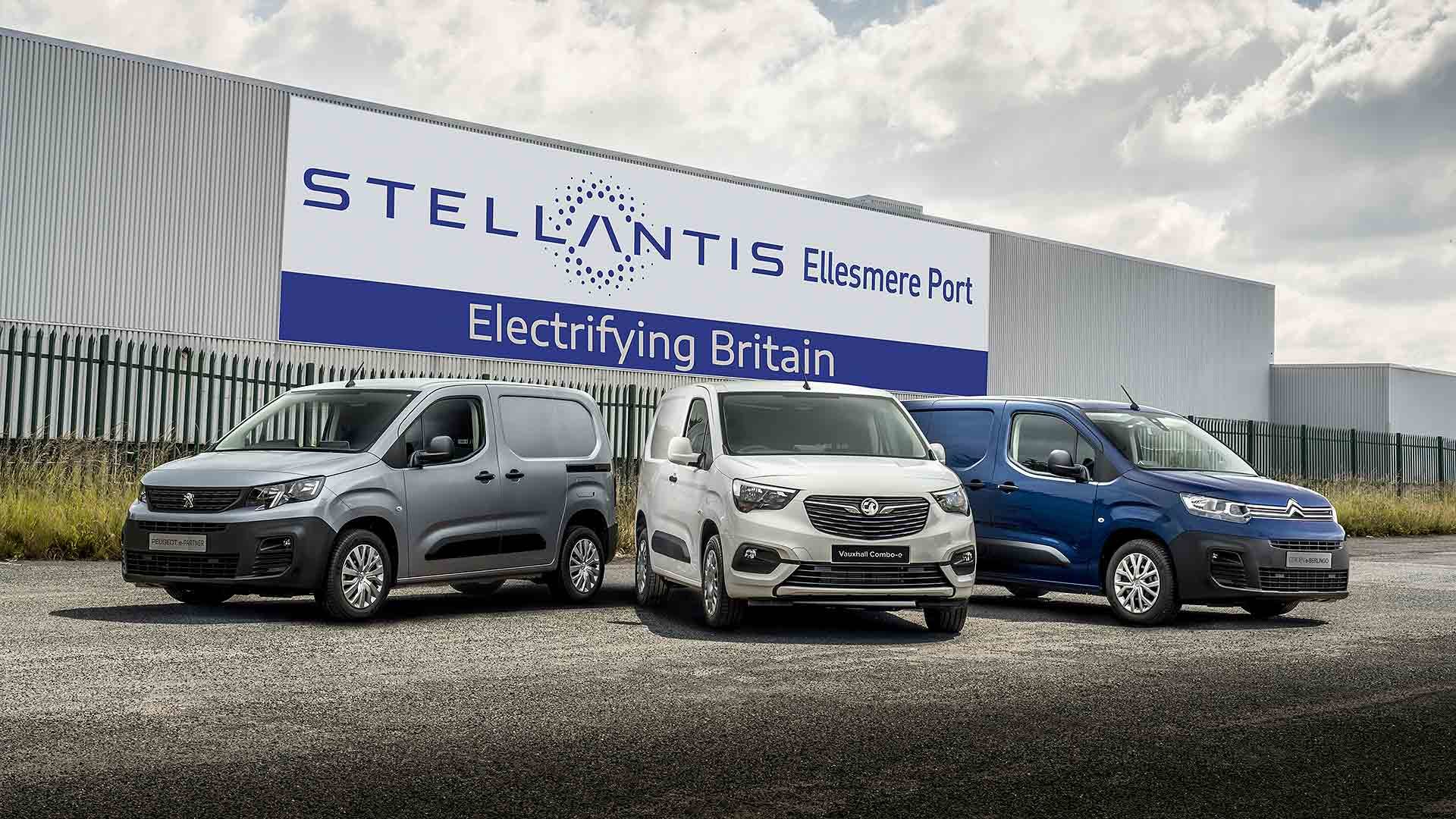 Ellesmere Port Stellantis electric vans