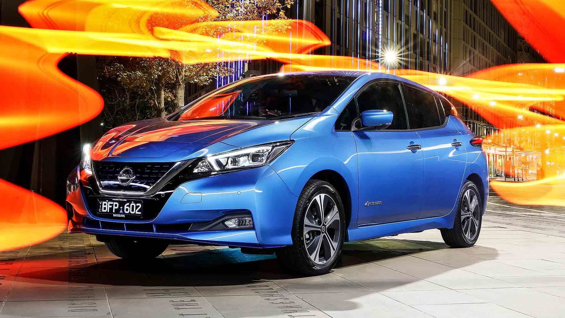 Nissan Leaf e+ electric car