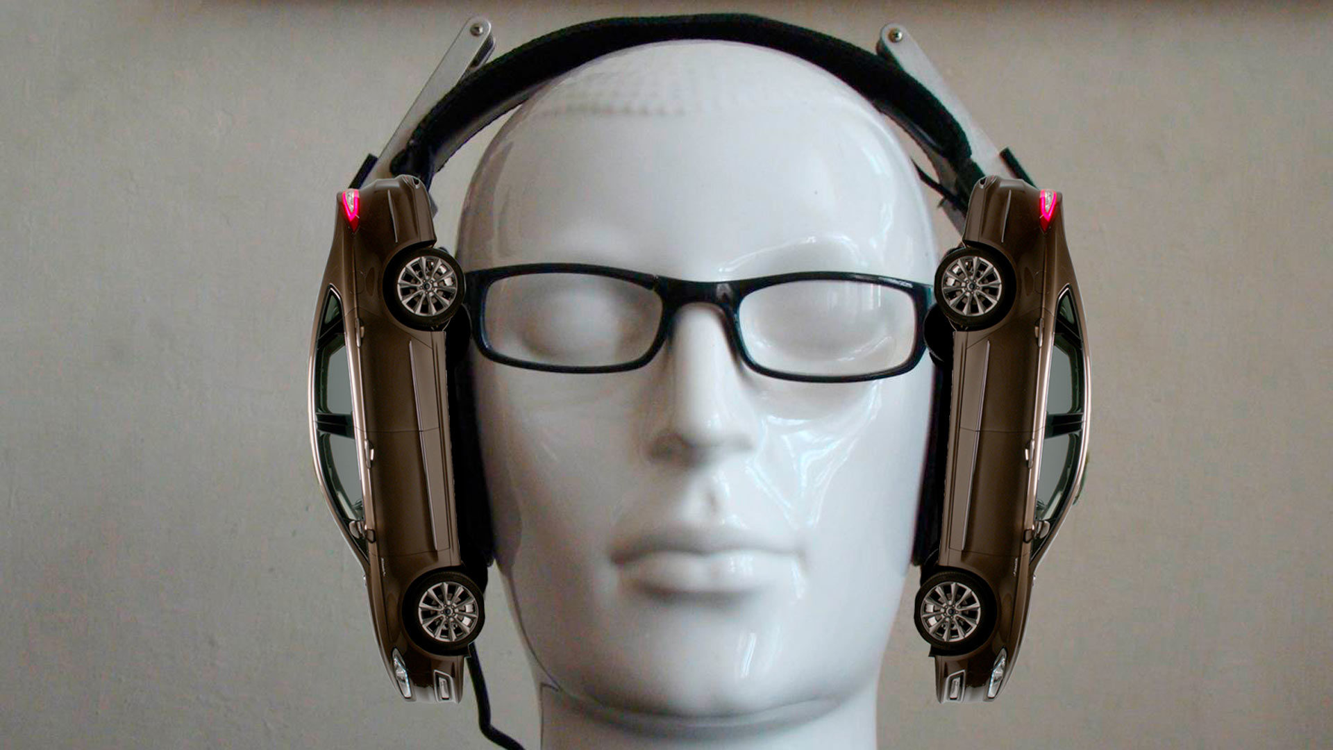 Driving in headphones