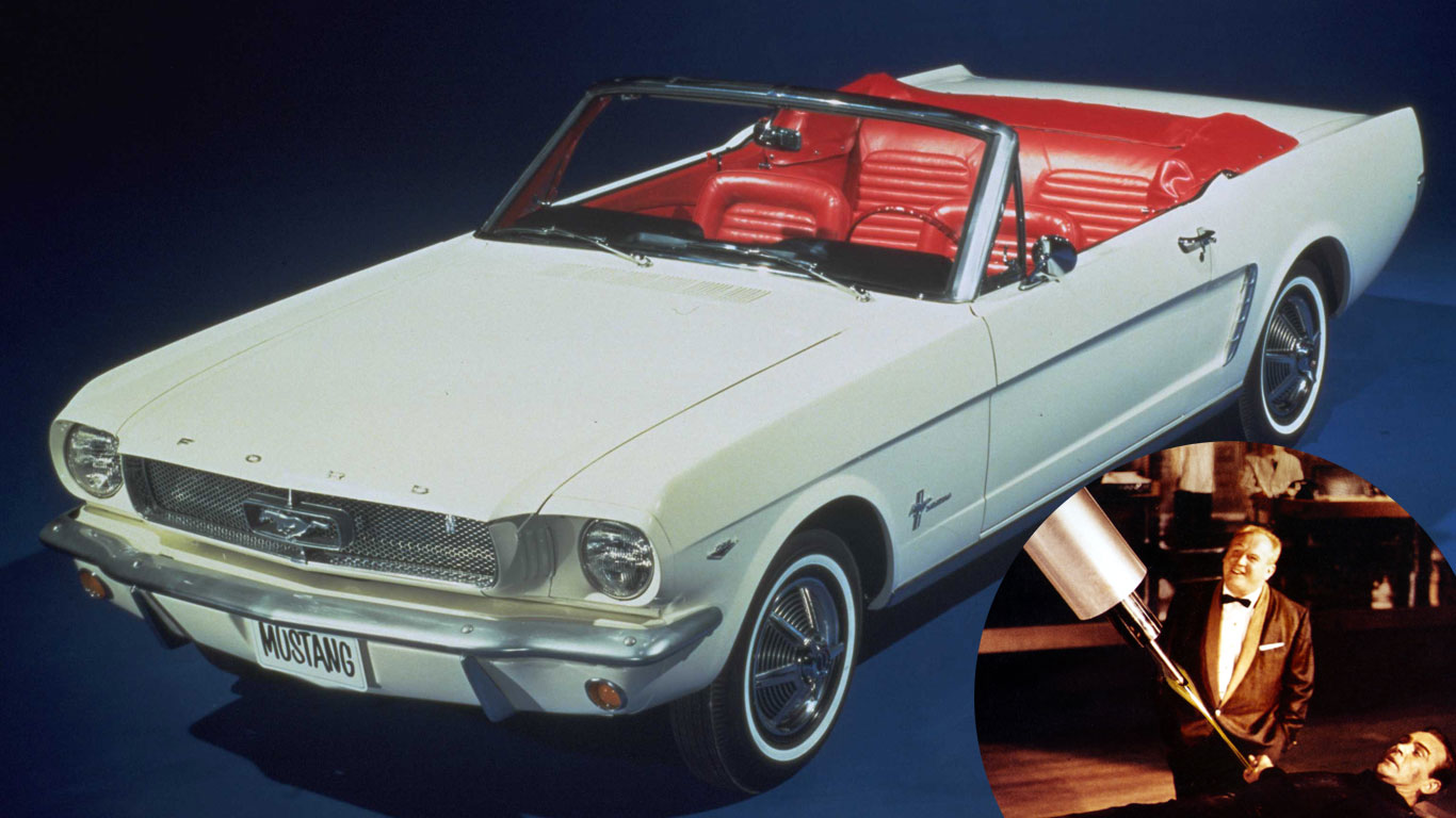 Goldfinger: Ford Mustang Convertible