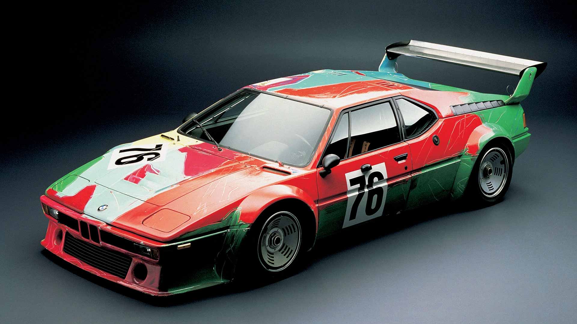 1979 BMW M1 Group 4 Racecar painted by Andy Warhol