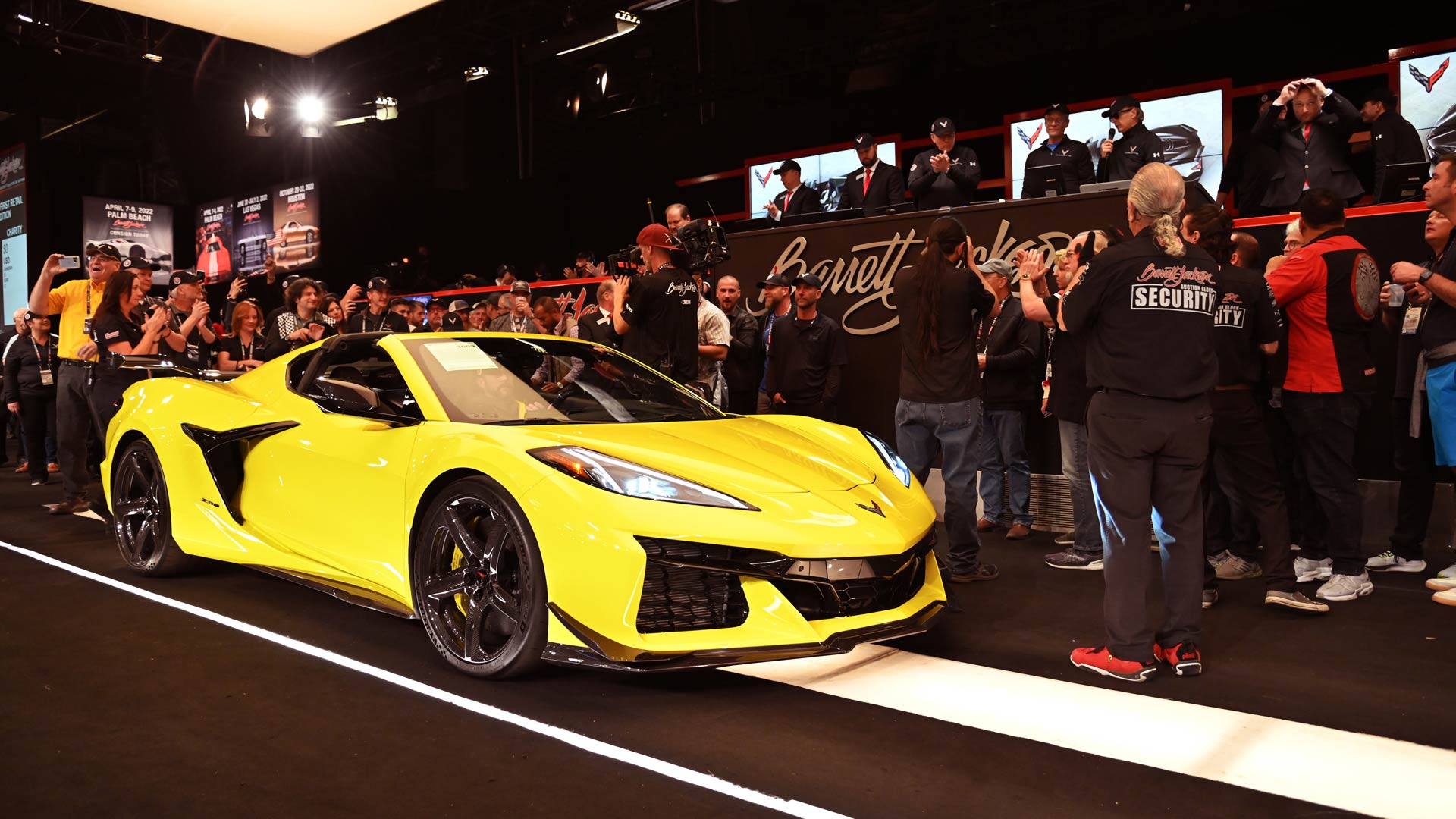 First 2023 Corvette Z06 70th Anniversary sells big at auction 