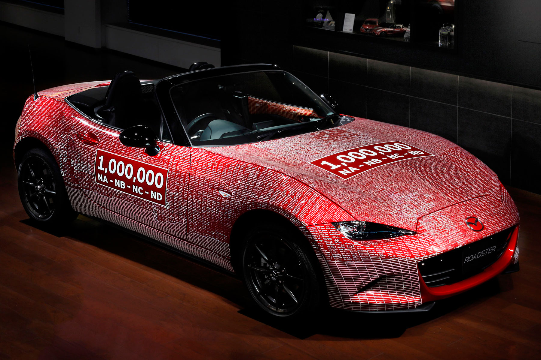 One-millionth Mazda MX-5
